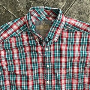 PANHANDLE TUF COOPER PERFORMANCE Men's Vibrant Plaid Shirt Cottagecore Western